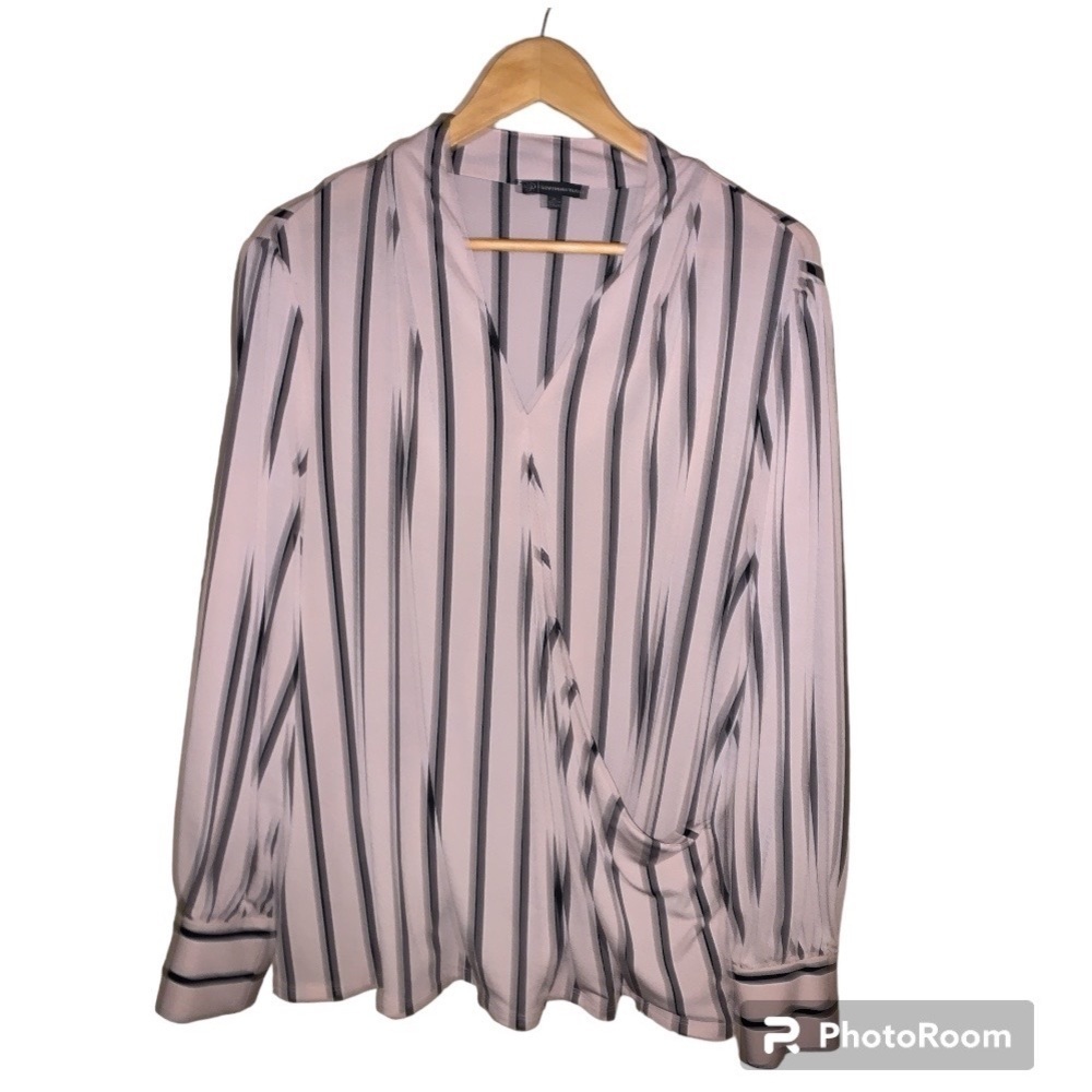 Adrianna Papell Striped Blouse